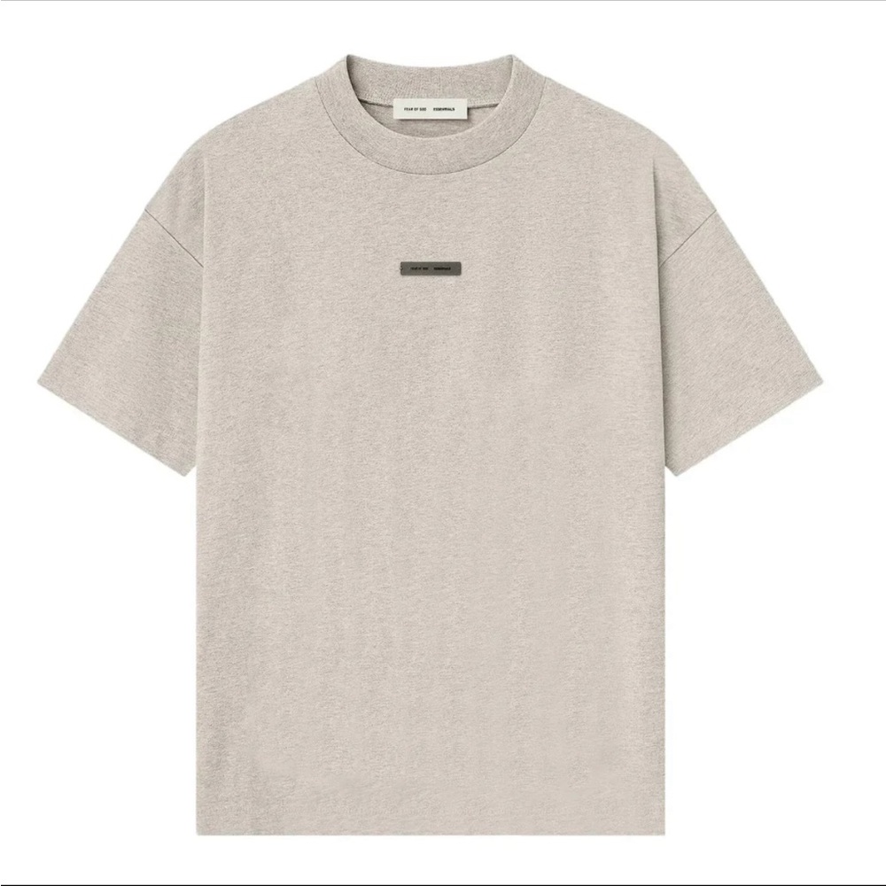 NWT - Fear of God Essentials Heather Stone Tee - Unisex S - Picture 2 of 5